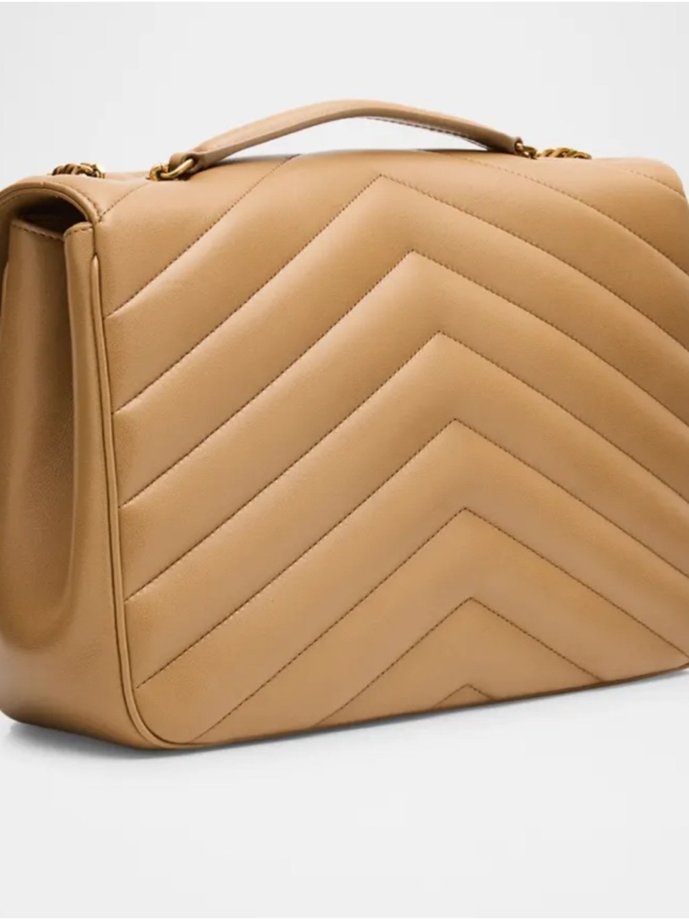 Saint Laurent Loulou Calfskin Y Quilted Crossbody Bag - Picture 3 of 8